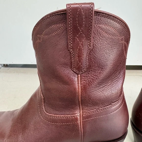 Tecovas The Penny Rich Brown Leather Boots size 8 - Picture 6 of 12